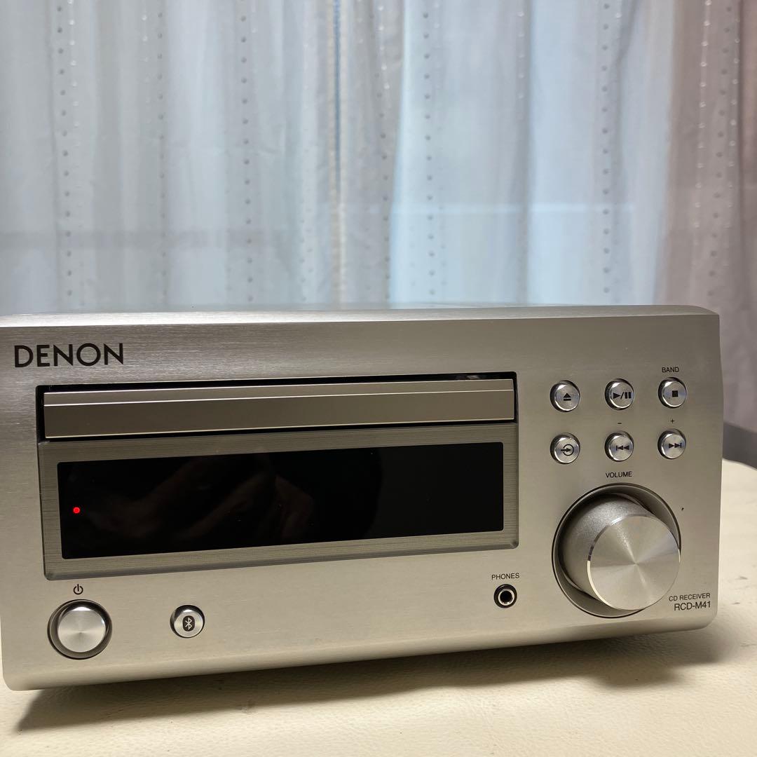DENON CDレシーバー RCD- M41 動作品 2022年製