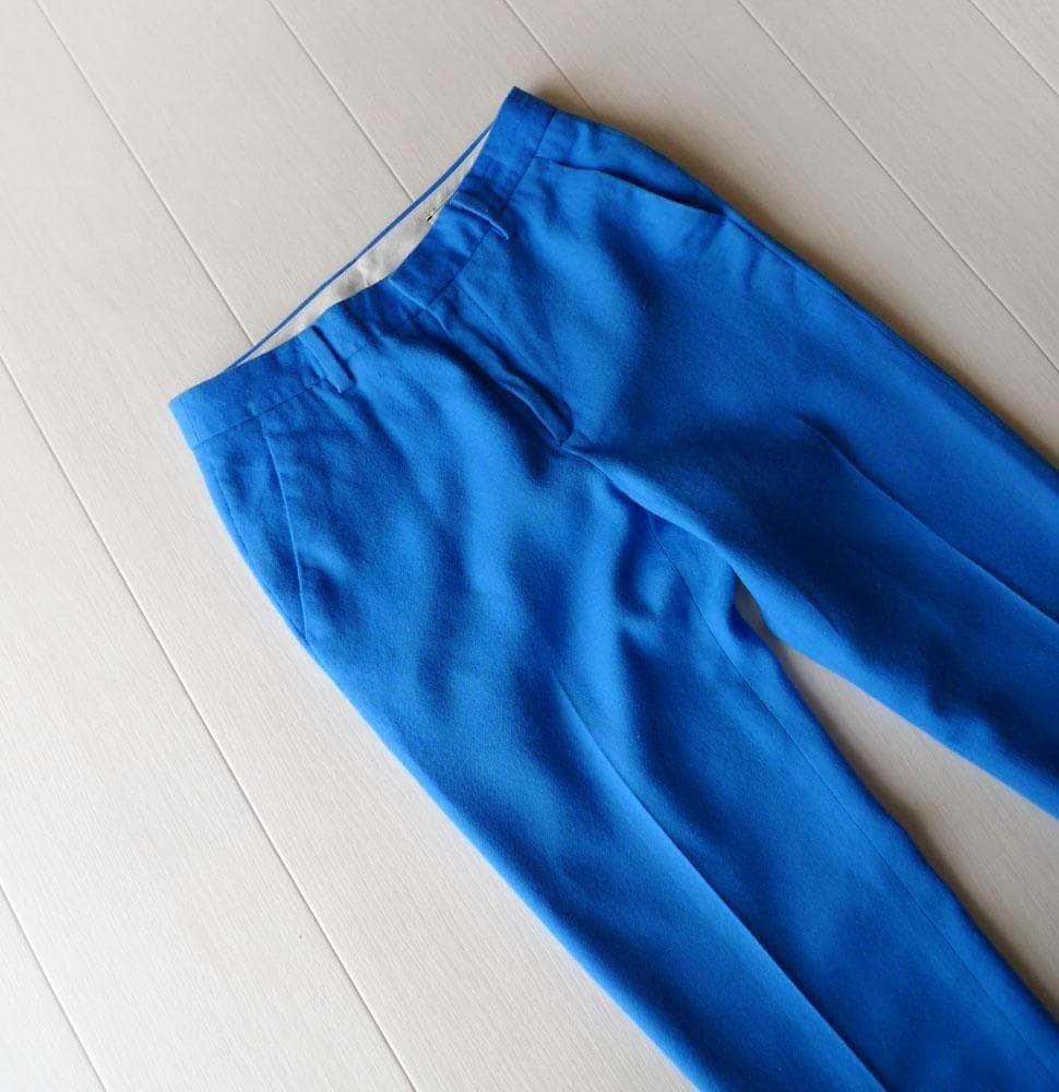 ユナイテッドアローズ TOKYO 1,8万円 ブルーのスリムパンツ Y156