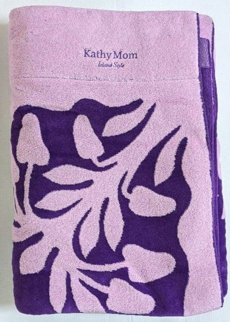 KathyMam キャシーマム タオルケット シングルサイズ パープル