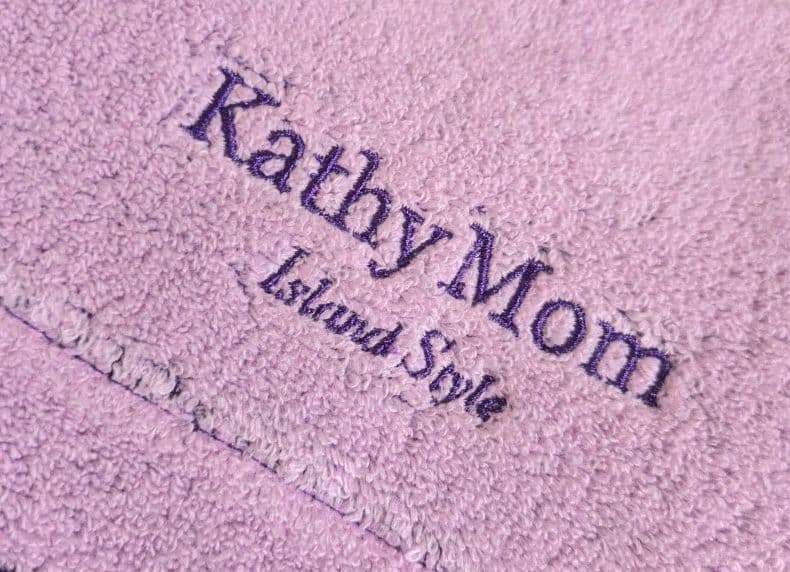 KathyMam キャシーマム タオルケット シングルサイズ パープル