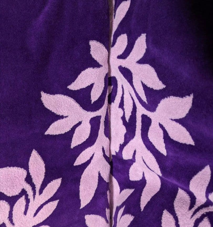 KathyMam キャシーマム タオルケット シングルサイズ パープル