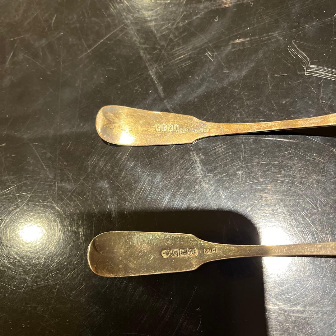 アンティーク　スターリングシルバー銀925 レードル　お玉　スプーン