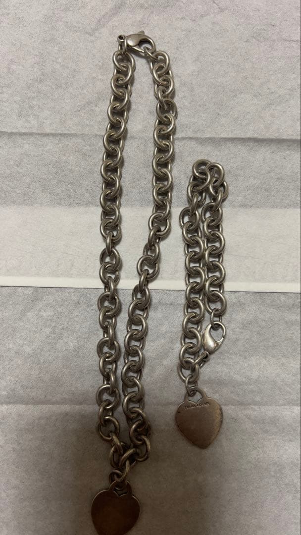 ティファニー TIFFANY&CO ハートタグ チェーン ネックレス SV925