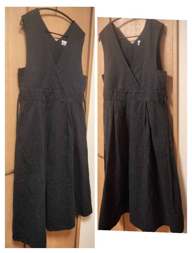 michel beaudouin　カシュクールジャンパースカート　紺色　サイズ1