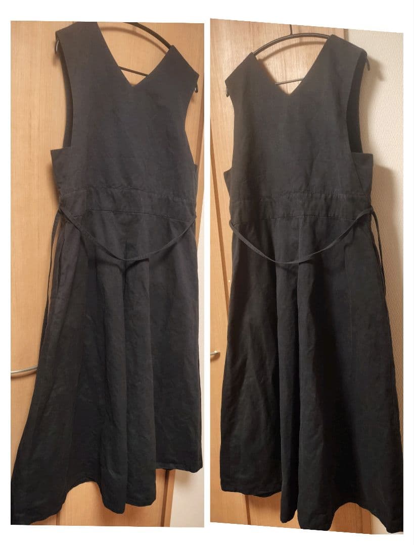 michel beaudouin　カシュクールジャンパースカート　紺色　サイズ1