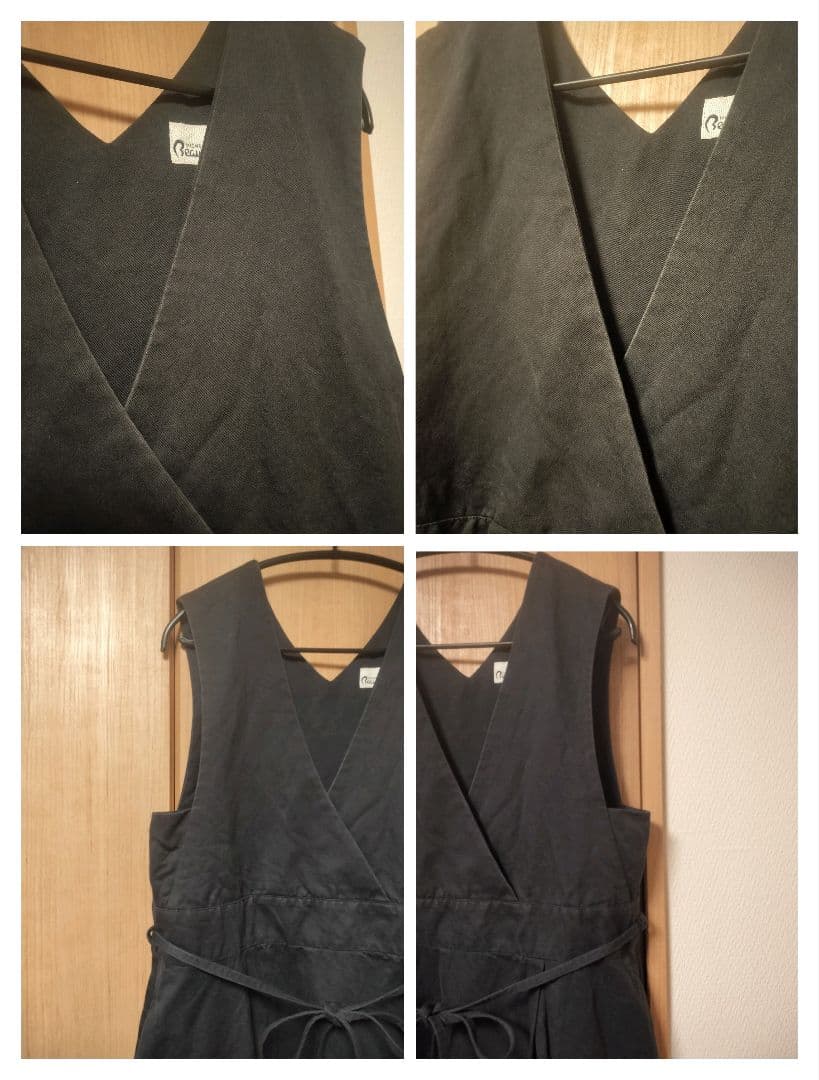 michel beaudouin　カシュクールジャンパースカート　紺色　サイズ1