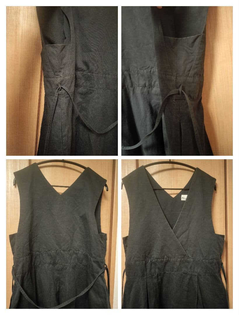 michel beaudouin　カシュクールジャンパースカート　紺色　サイズ1