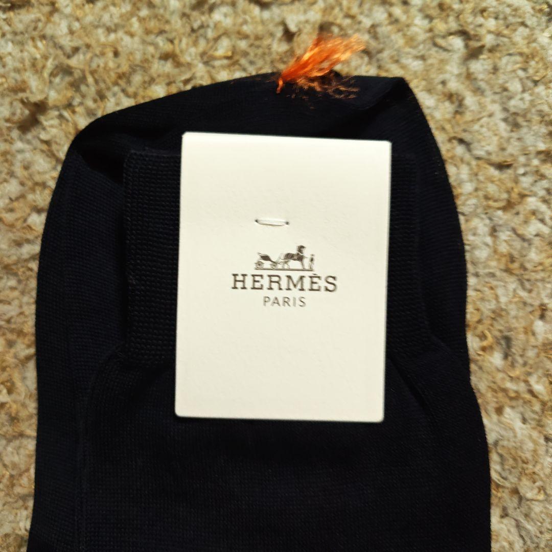 箱付き新品未使用　　HERMES ソックス ４足セット