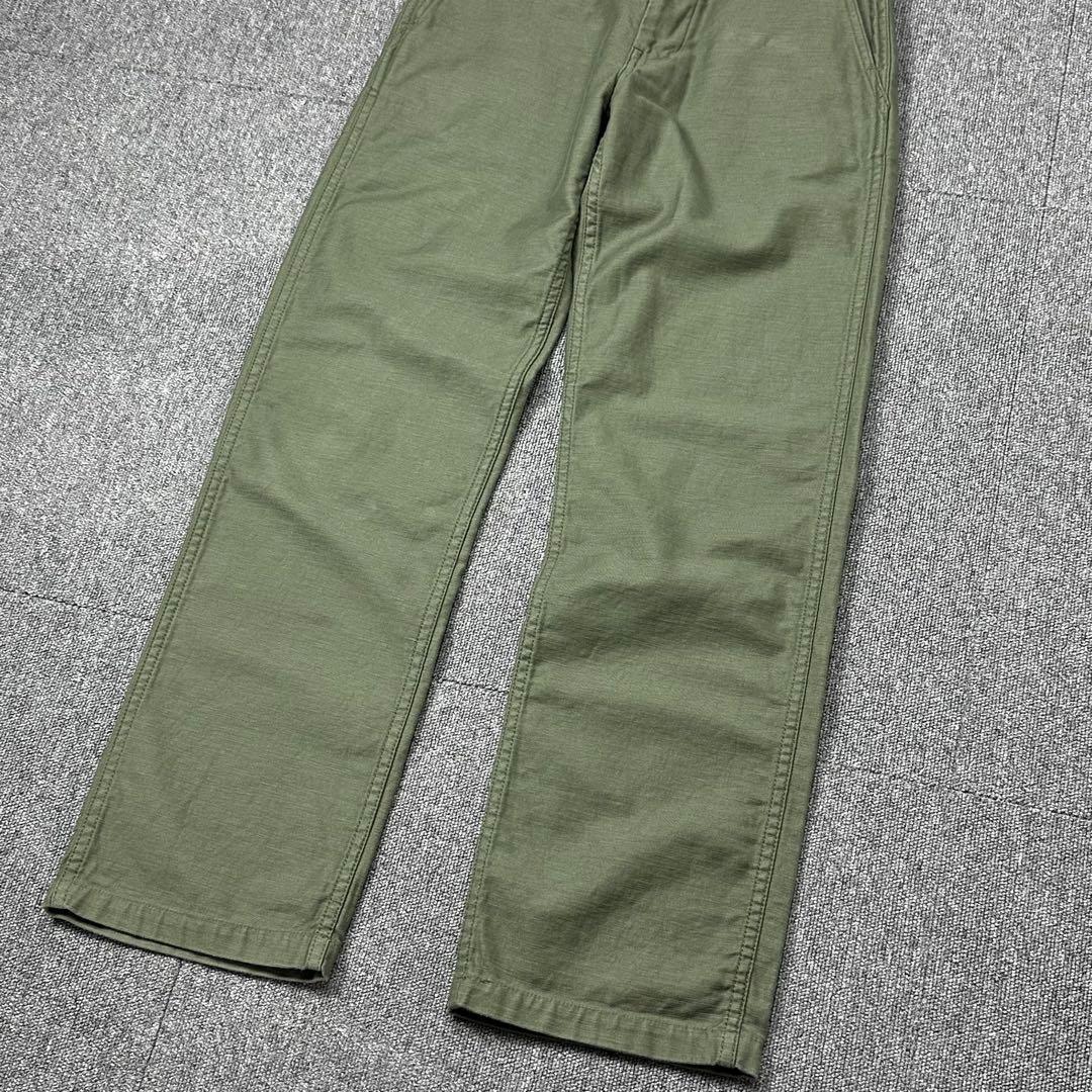 orSlow ワークパンツ オリーブ オアスロウ ファティーグパンツ