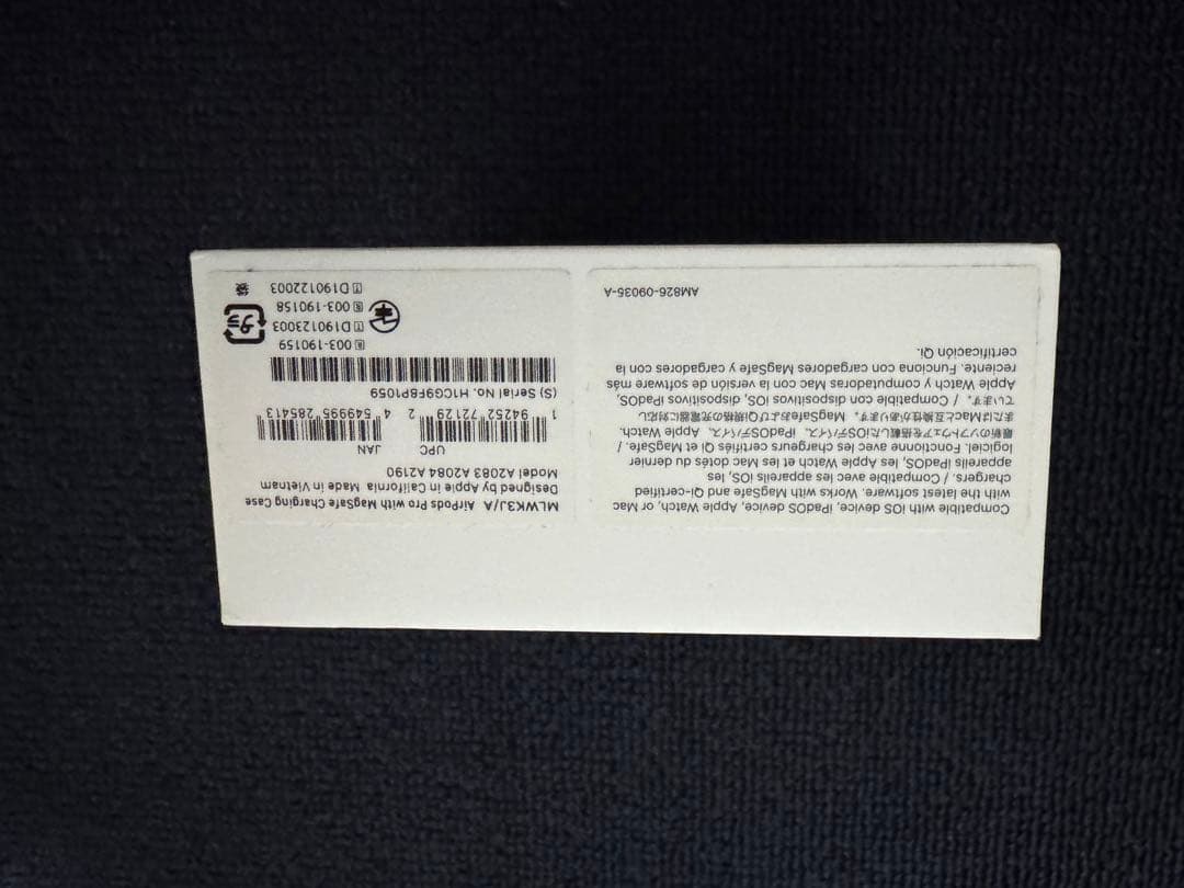 Air Pods Pro 第1世代