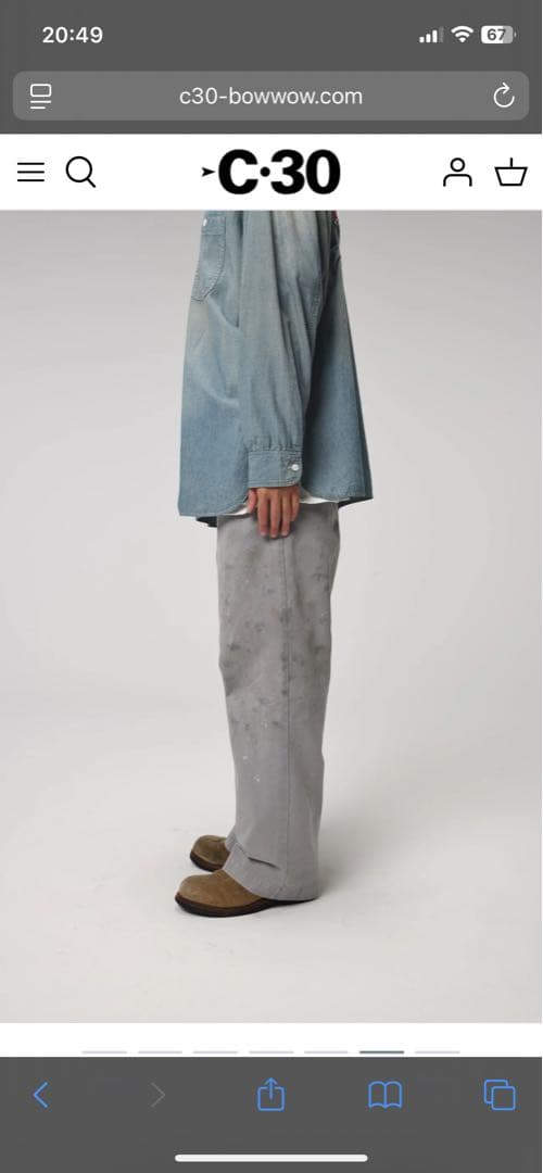 BOWWOW トラウザー パンツ