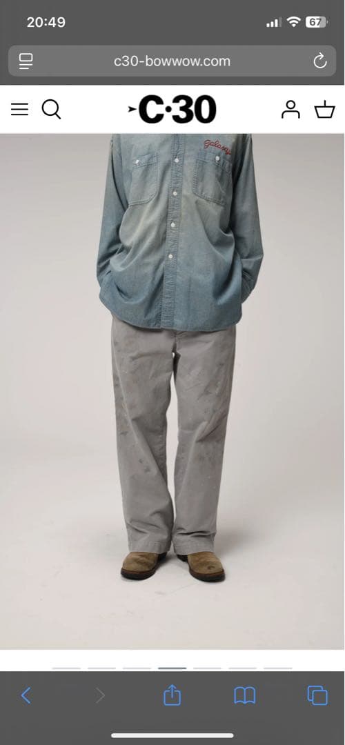 BOWWOW トラウザー パンツ