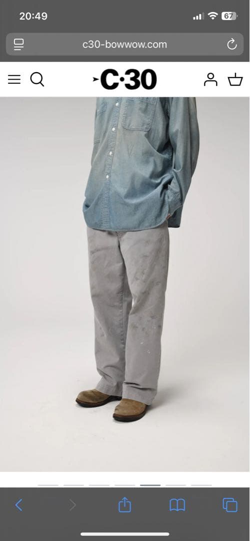 BOWWOW トラウザー パンツ