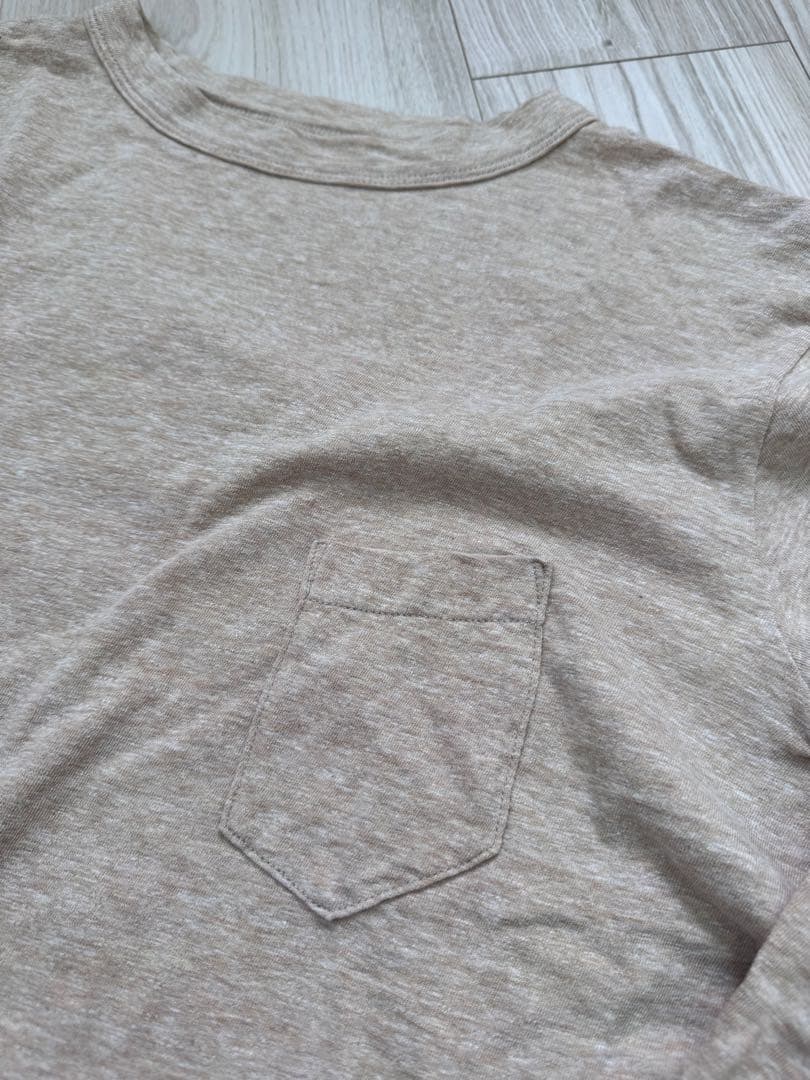 45R 天竺の90845星ポケTシャツ（トップ）