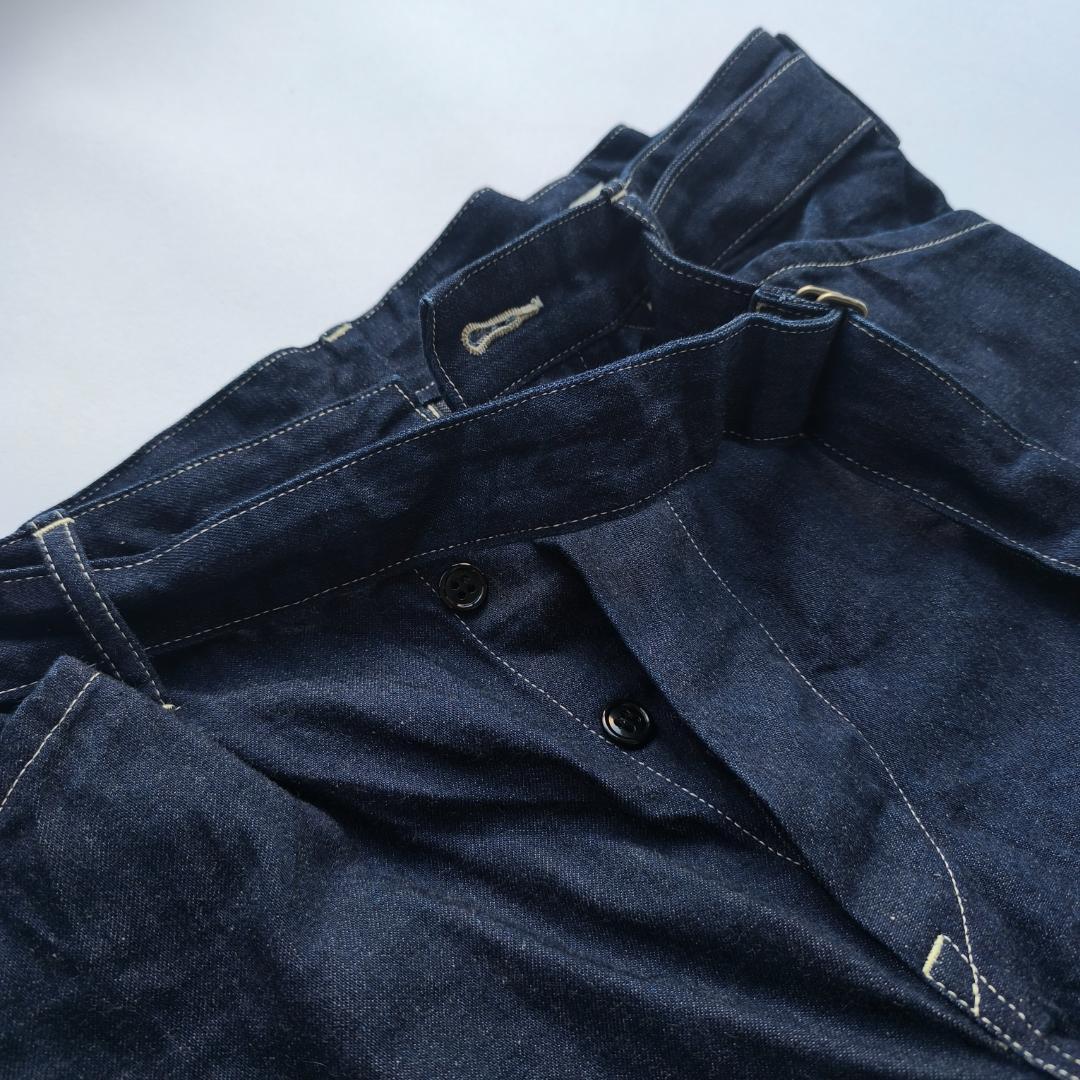 COMOLI　ベルテッドデニム　2(L相当)　定価4.2万円