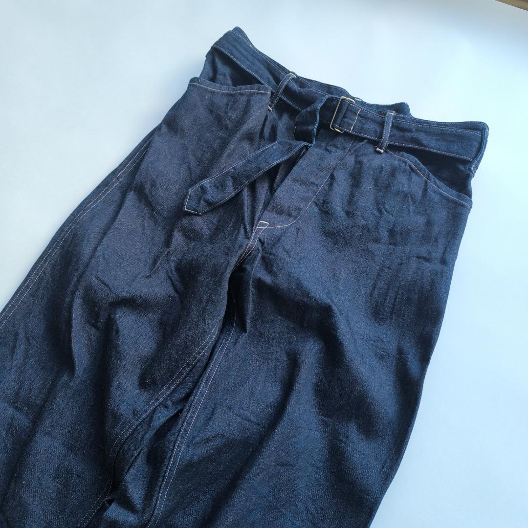 COMOLI　ベルテッドデニム　2(L相当)　定価4.2万円