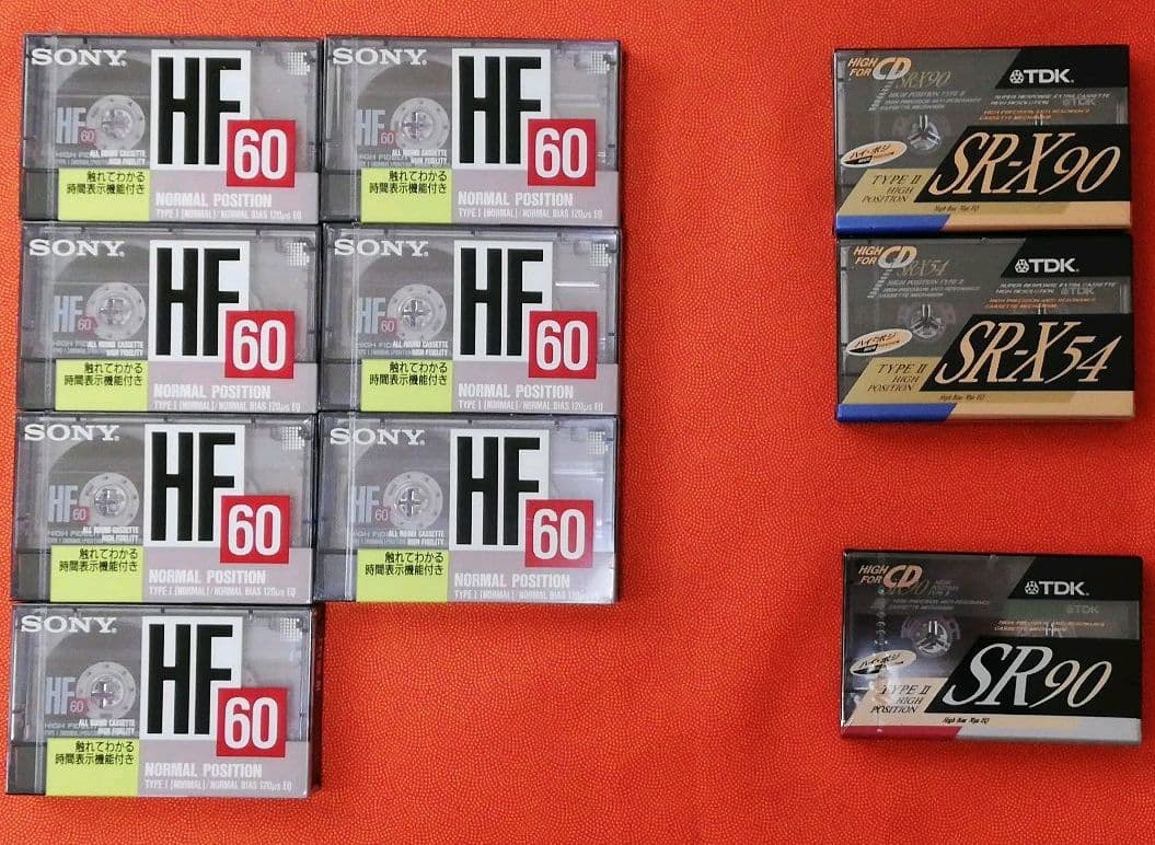 カセットテープ　10本