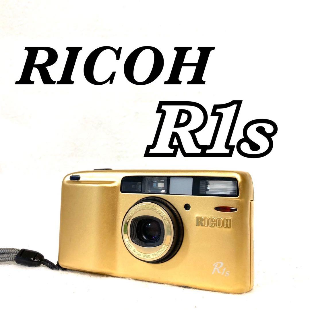 【完動品 美品】RICOH R1S GOLD フィルムカメラ 希少カラー