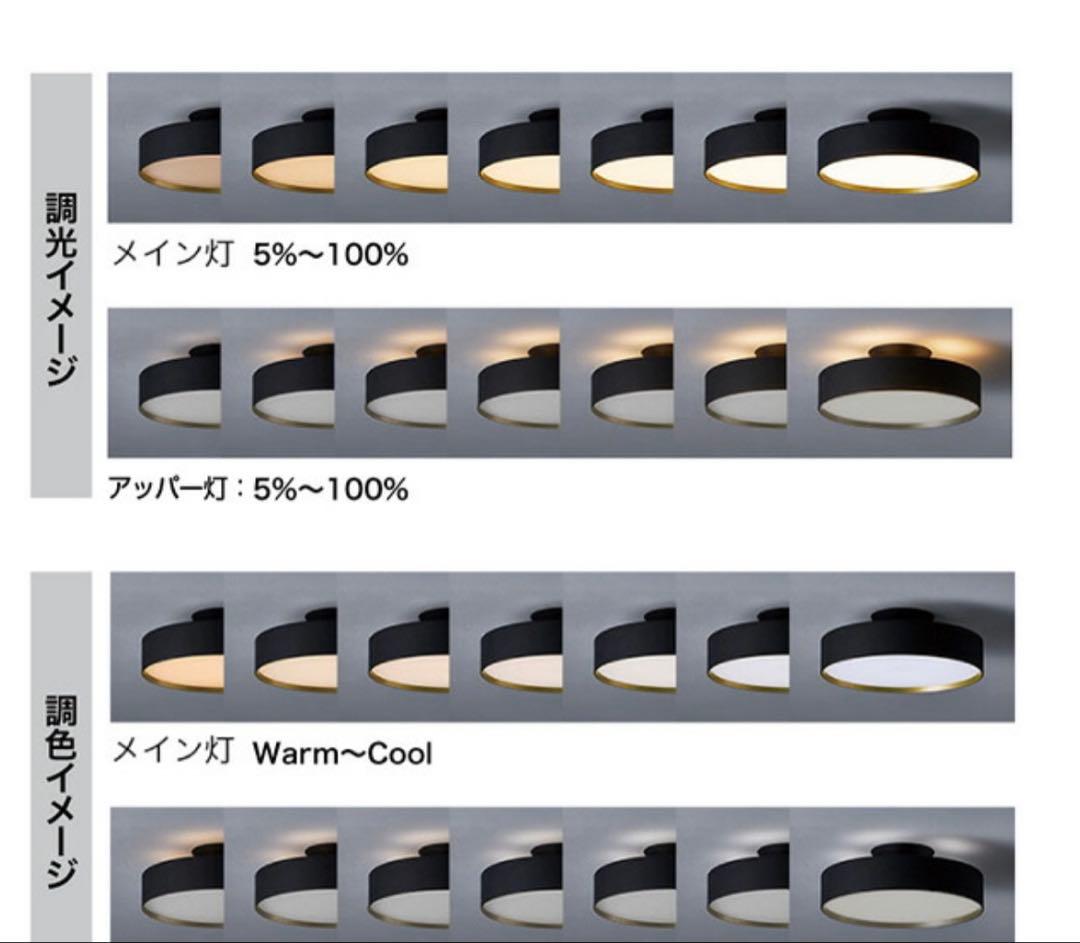 シーリングライト 8畳用 4000ルーメン