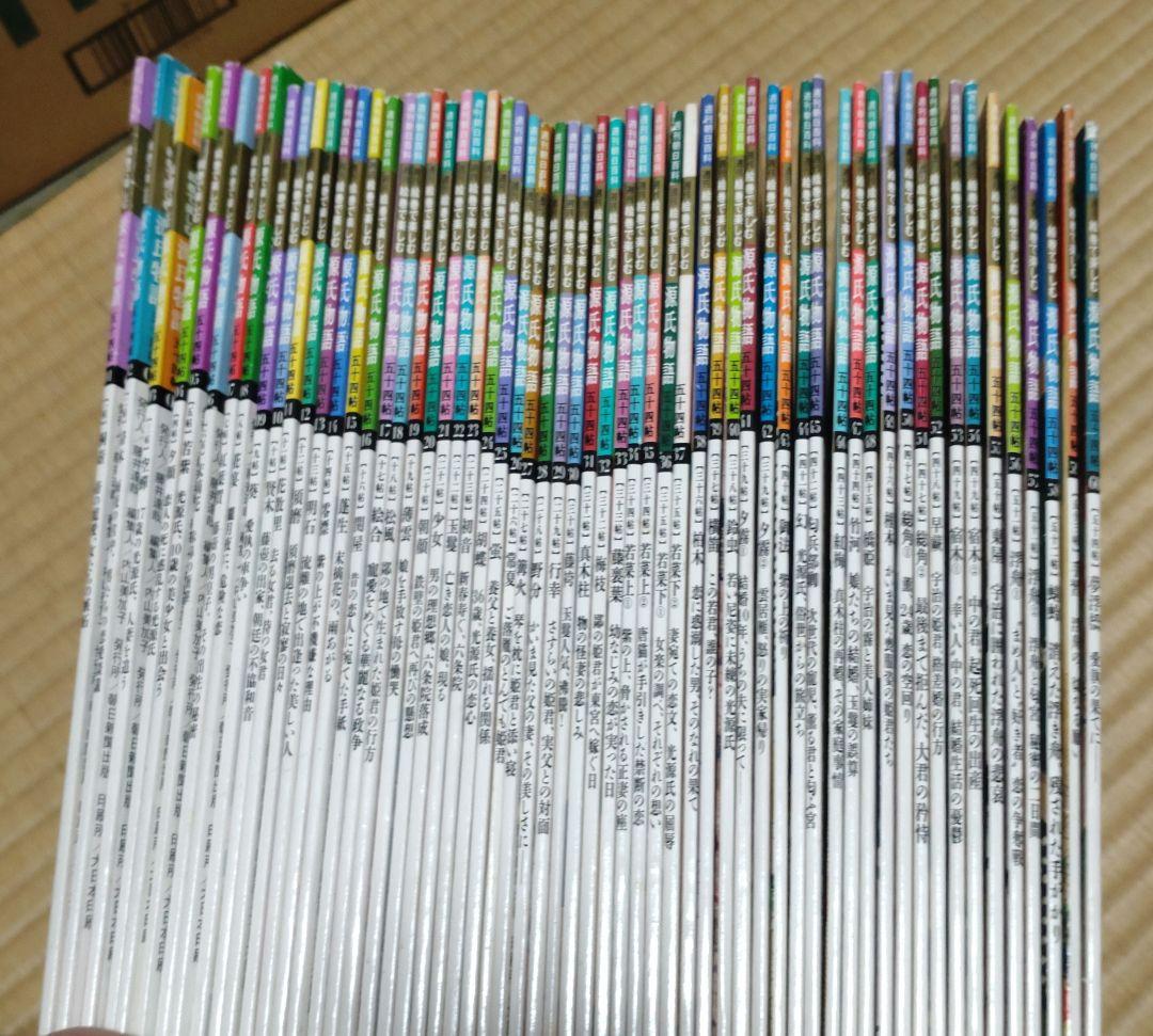 源氏物語 絵巻 五十四帖 60冊セット