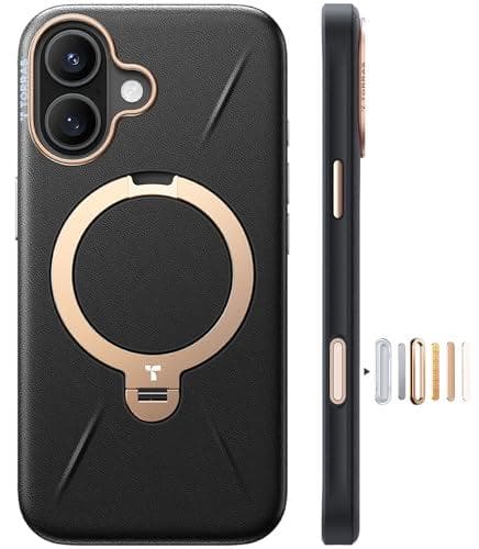 【新感覚レザー・スキンタッチ】TORRAS iPhone 16 用 ケース 革m