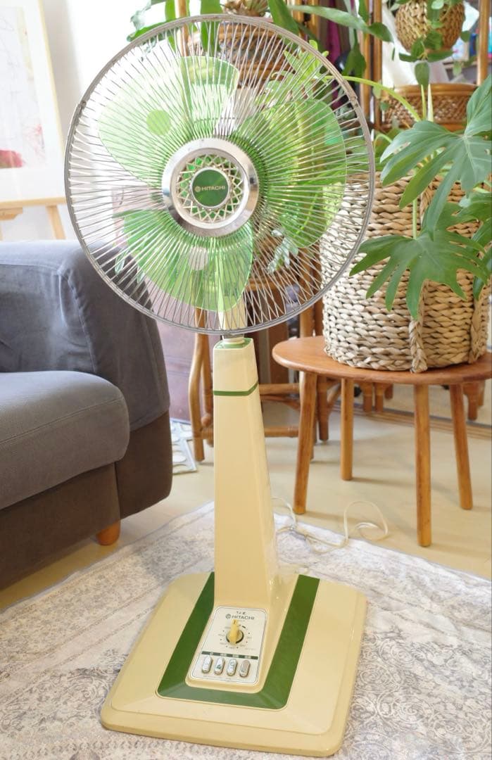 【希少】HITACHI 日立 扇風機 H-30LP レトロ扇風機 昭和家電