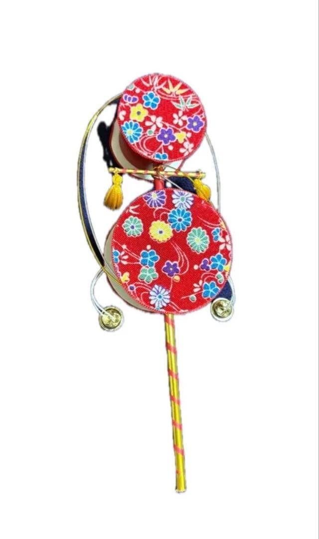 【美品】新品未使用品　お宮参り小物6点セット　女の子　ちりめん　N O.18