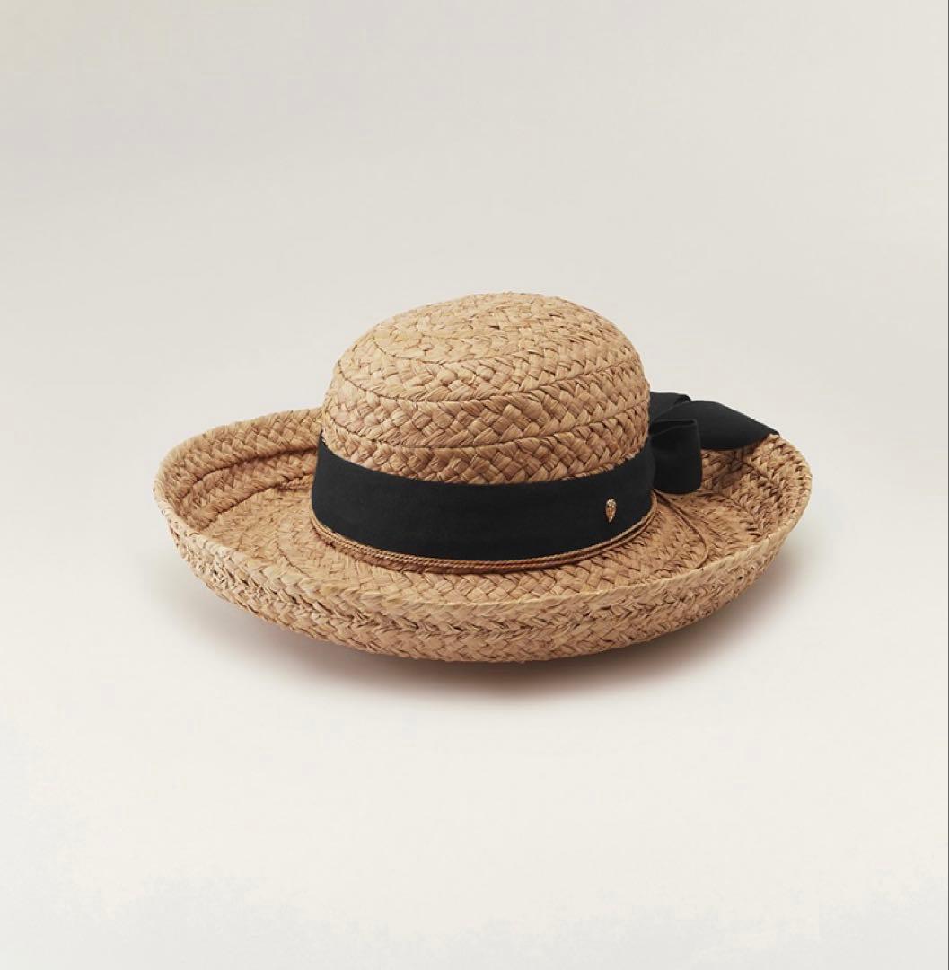 新品★ヘレンカミンスキーClassic5クラシック5麦わら帽子★ヌガーUPF50