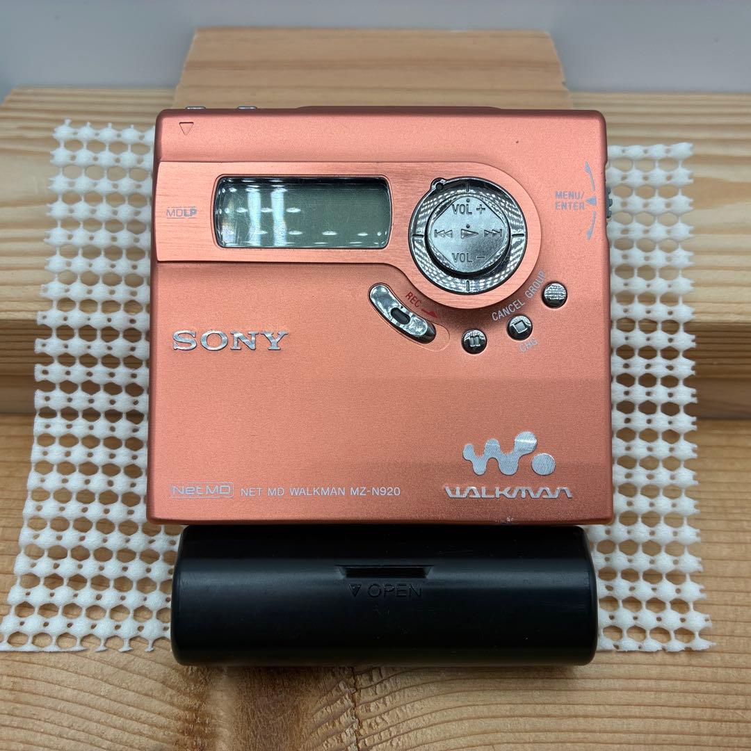 SONY ソニー MDウォークマン NetMD MZ-N920