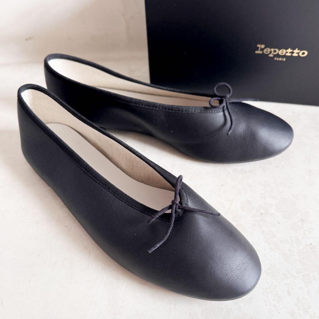 ✨極美品✨reppetto レペット バレエシューズ レザー ブラック 40