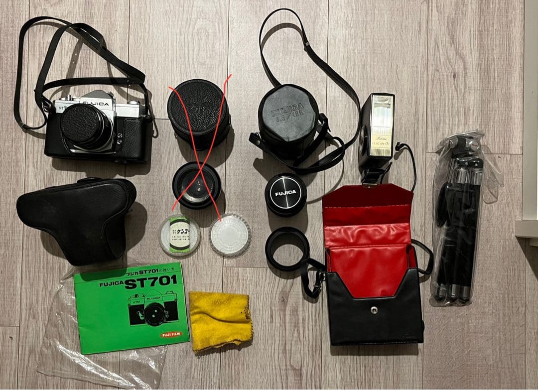 フジカ ST701 フジノン 55mm F1.8 富士フィルム 一眼レフカメラ