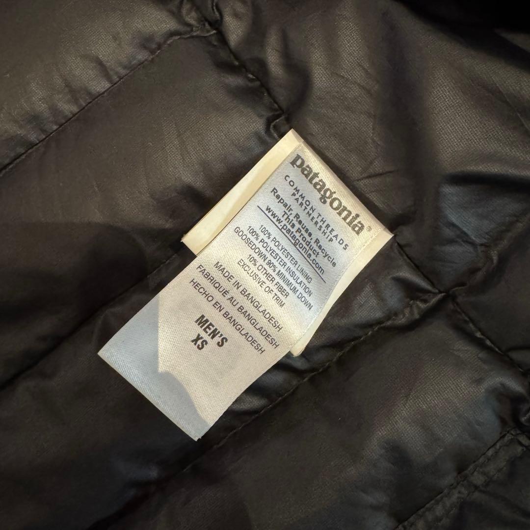 定価38500円 パタゴニア ダウンセーター 黒XS メンズ　ブラック