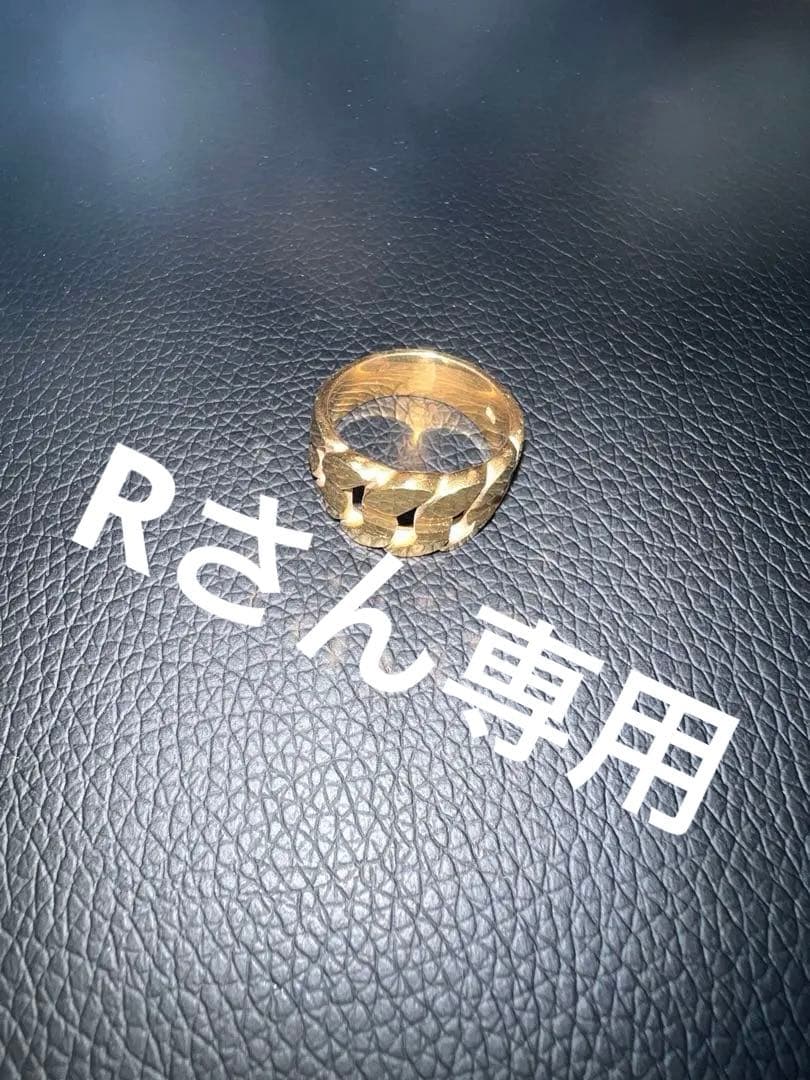 K18 ゴールドリング 男女兼用