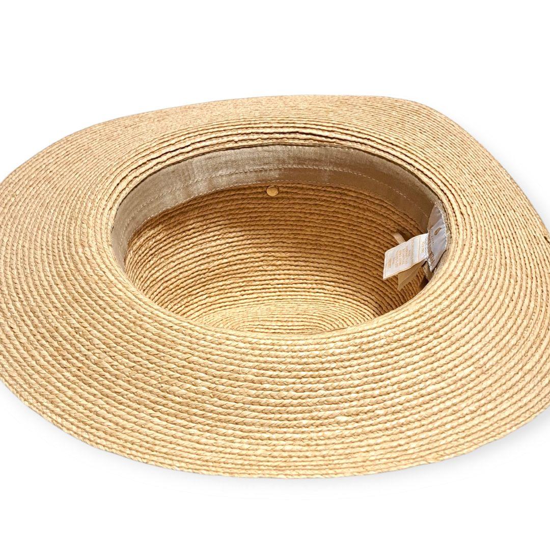 美品　HELEN KAMINSKI ヘレンカミンスキー　ラフィアハット　HINA