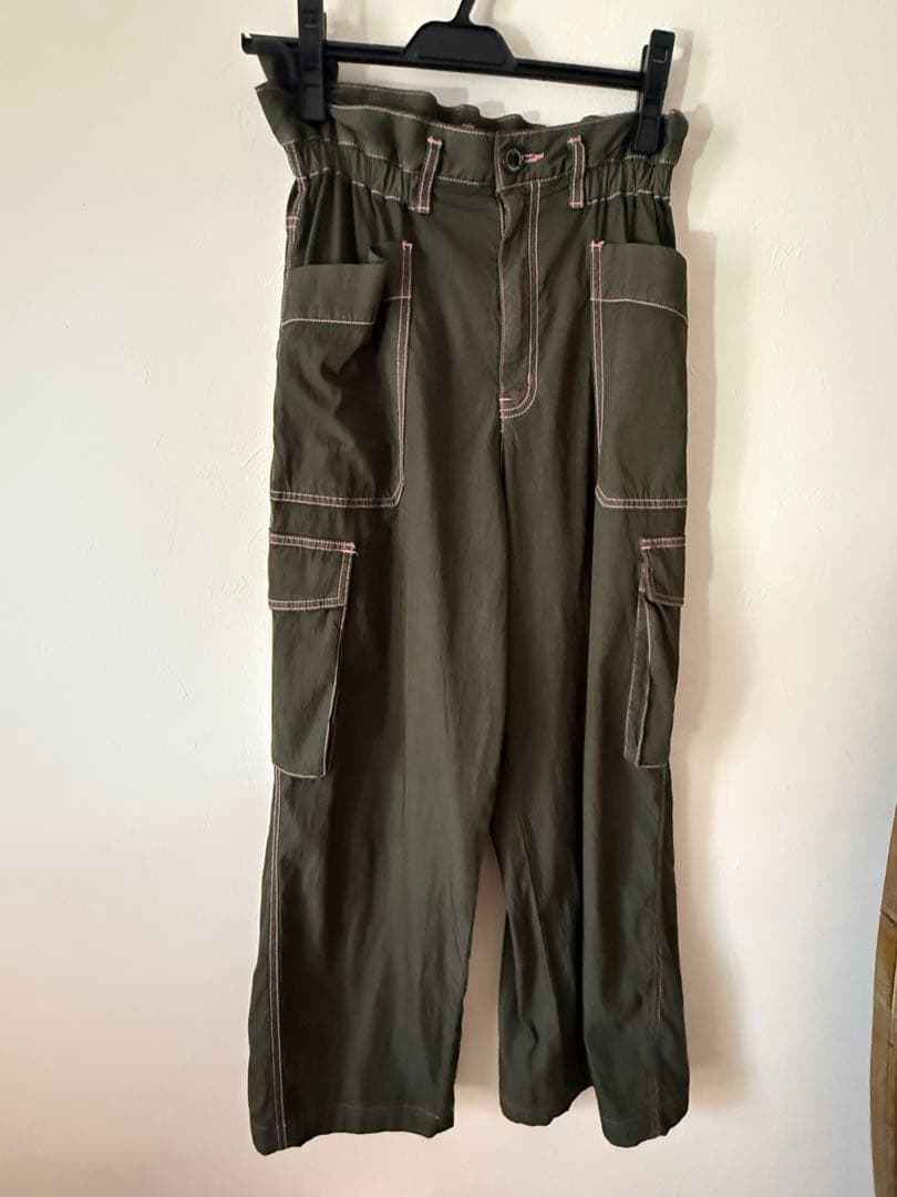 ダブルスタンダードクロージング　カーキパンツ36