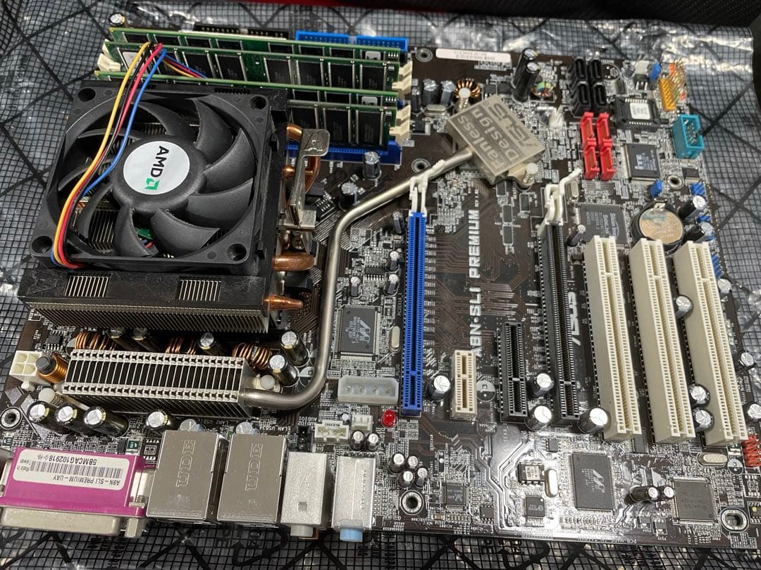 ASUS A8N-SLI PREMIUM 939対応 動作品保証なし レトロPC