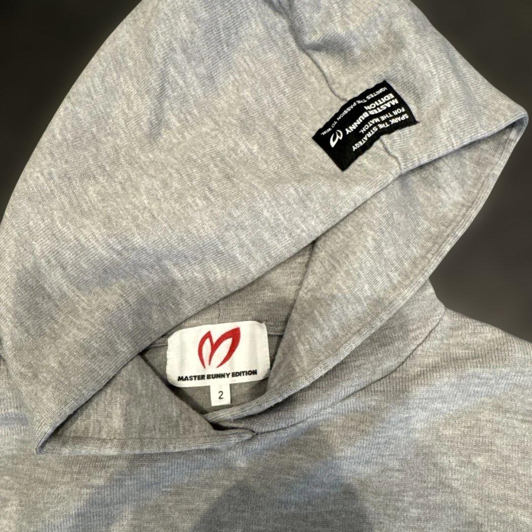 MASTER BUNNY EDITION パーカー サイズ2 グレー