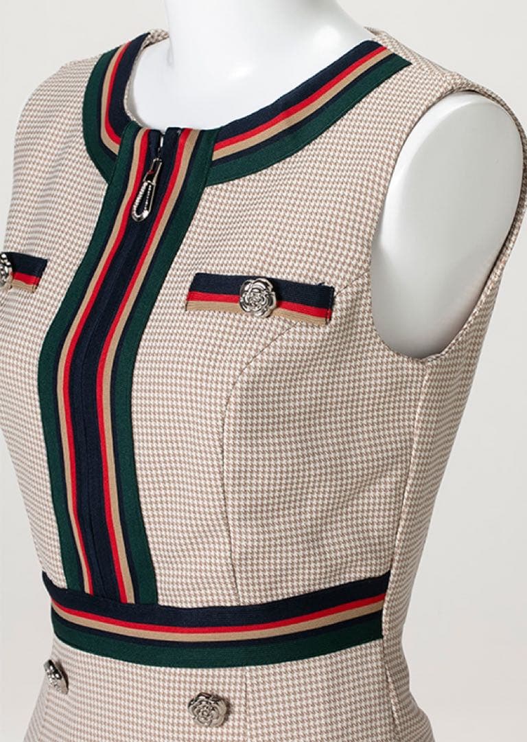 SOBRE ソブレ ラインブレードクラシカルワンピース キャバドレス Lサイズ