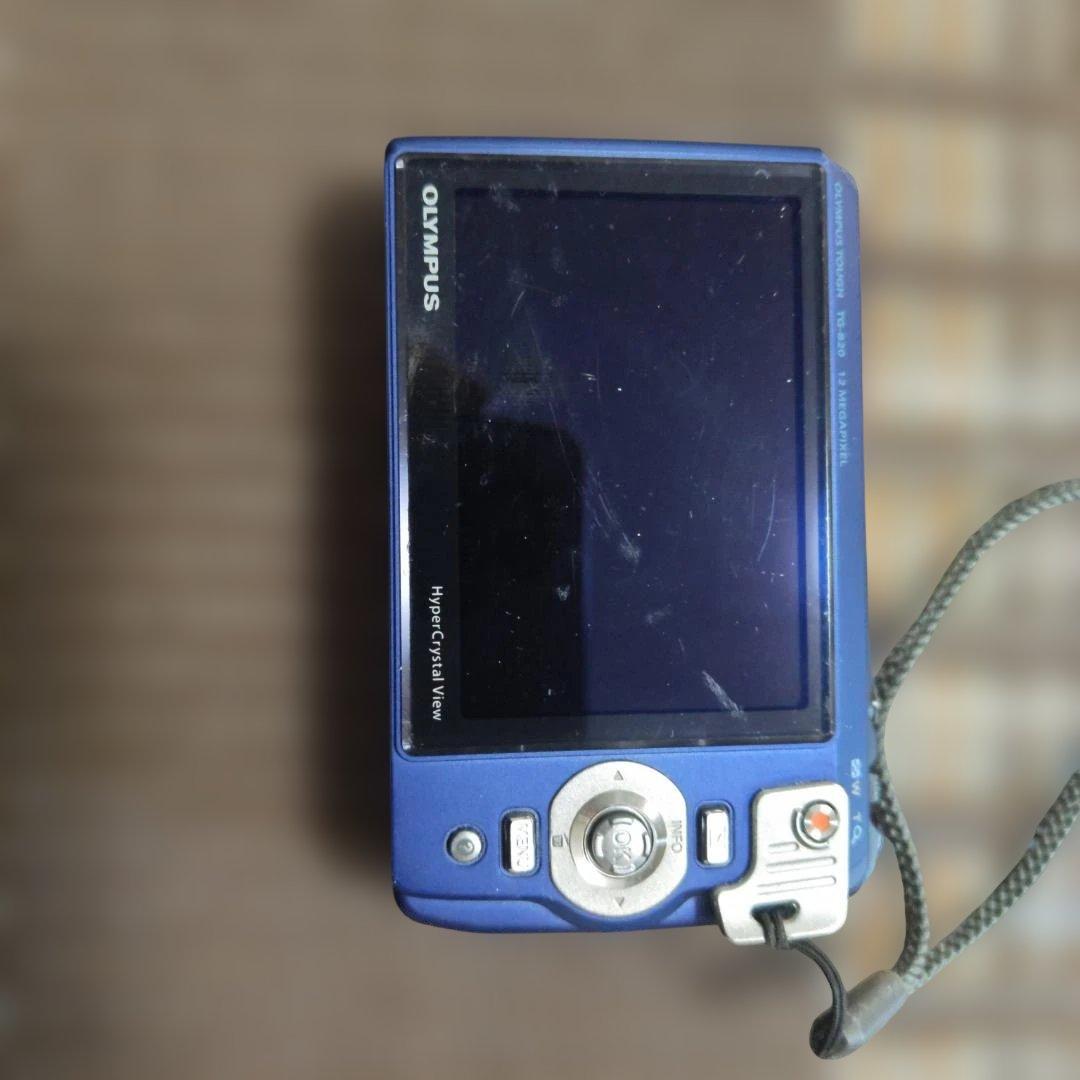 OLYMPUS Tough TGー820 防水デジタルカメラ 青