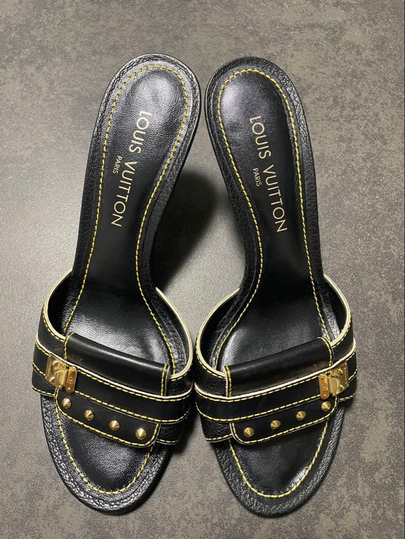 ルイ・ヴィトン ミュール サンダル　38.5