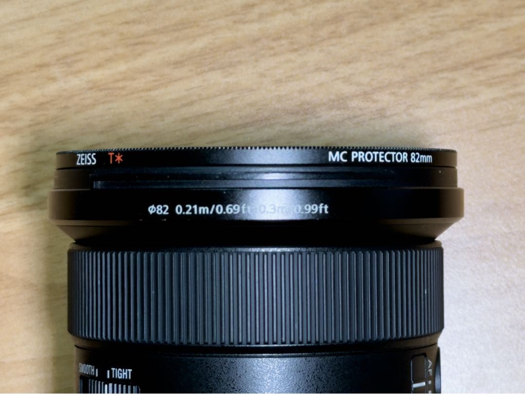 SONY FE 24-70mm F2.8 GM II（純正フィルター付き）