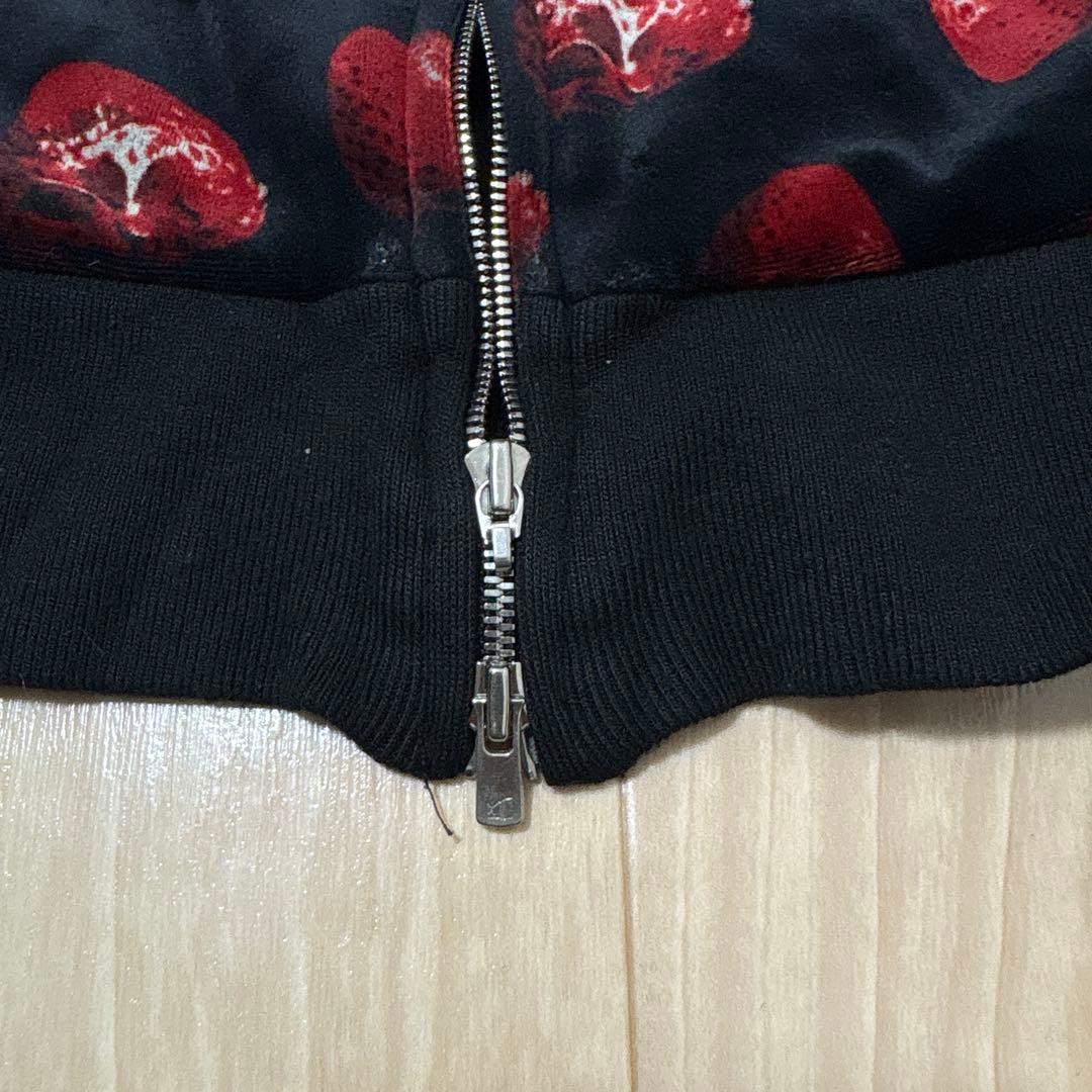 Hysteric Glamour スカルベリー　パーカー　ベロア　y2k