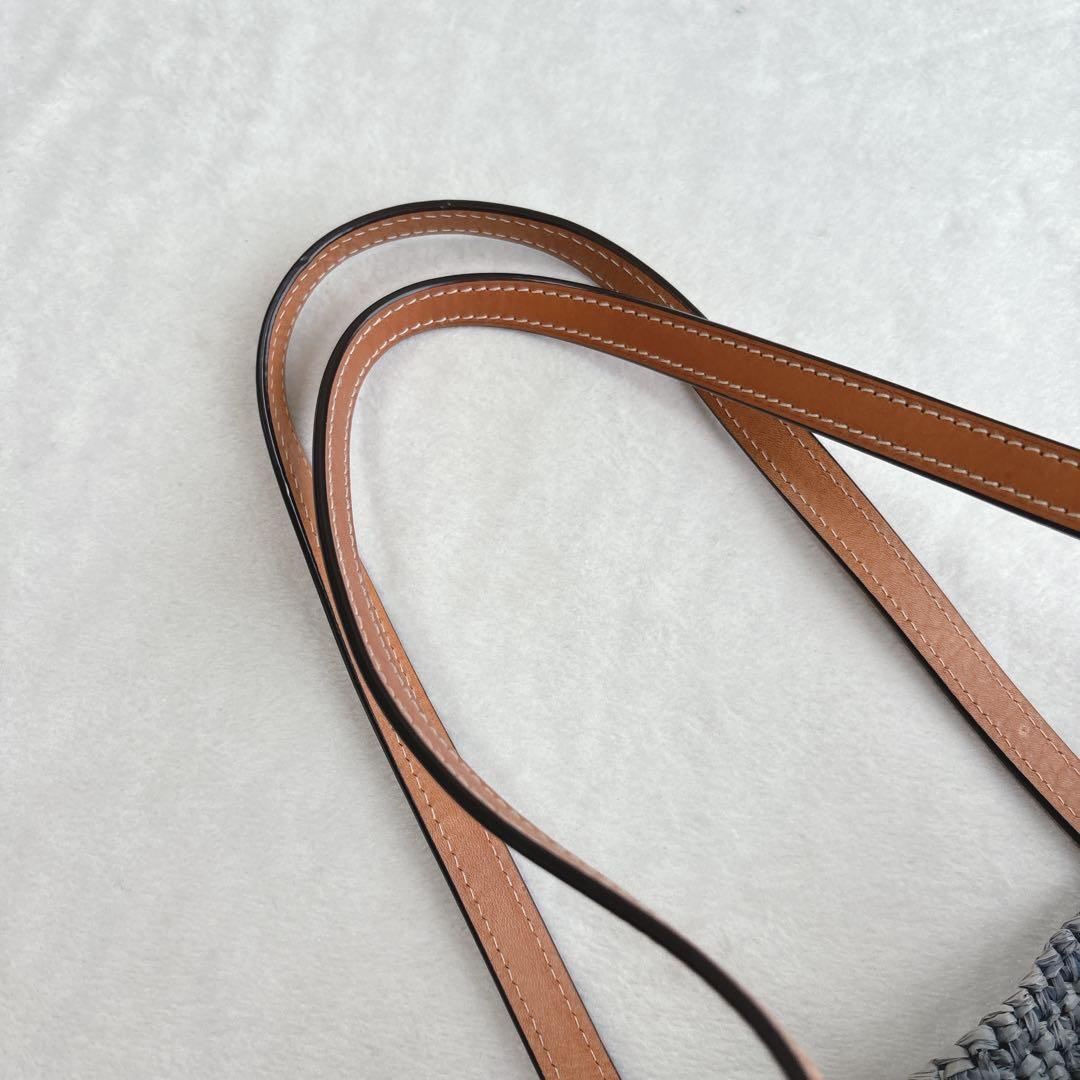 【未使用タグ付き】ポロラルフローレン　かごバッグ　ストロー　デカロゴ　夏