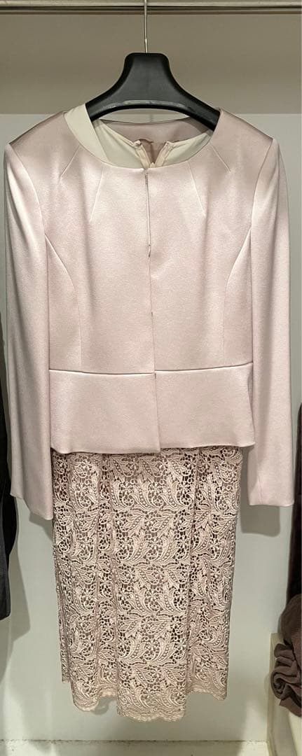 ANAYI アナイ セットアップワンピーススーツ 刺繍 レース 卒業式 入学式