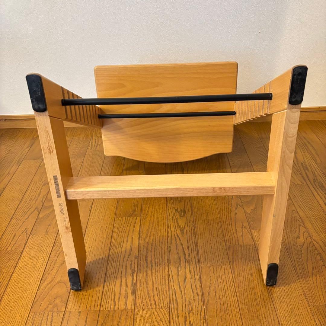 ストッケ　トリップ トラップ　ベビーチェア+ベビーセット　ナチュラル　S/N.4