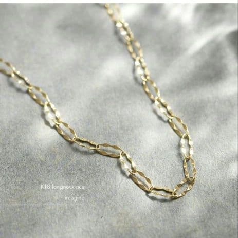定価176000円☆ロングネックレス K18 ゴールド ツイストリンク
