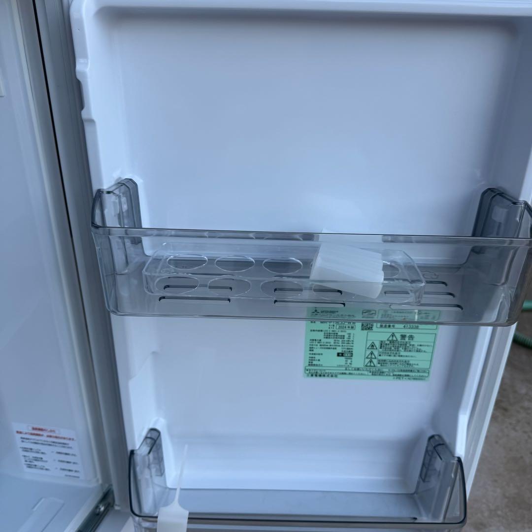 ●極美品 女性オーナー 冷蔵庫 洗濯機 三菱 2024年製 シャープ 6.0kg