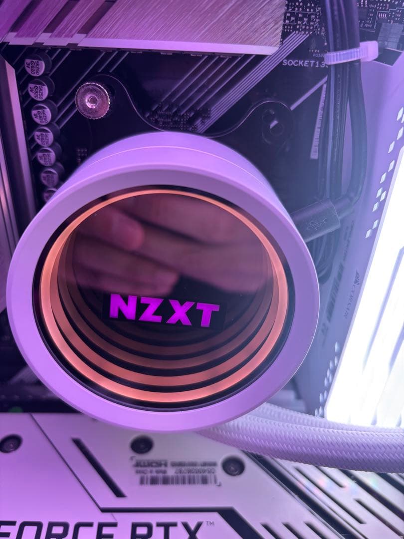 NZXT KRAKEN X63 280mm 水冷CPUクーラー中古美品