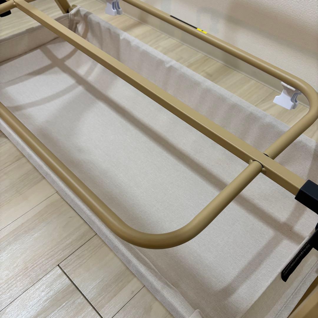 折りたたみ HZDMJ ベビーベッド ゆりかご 添い寝 プレイヤード