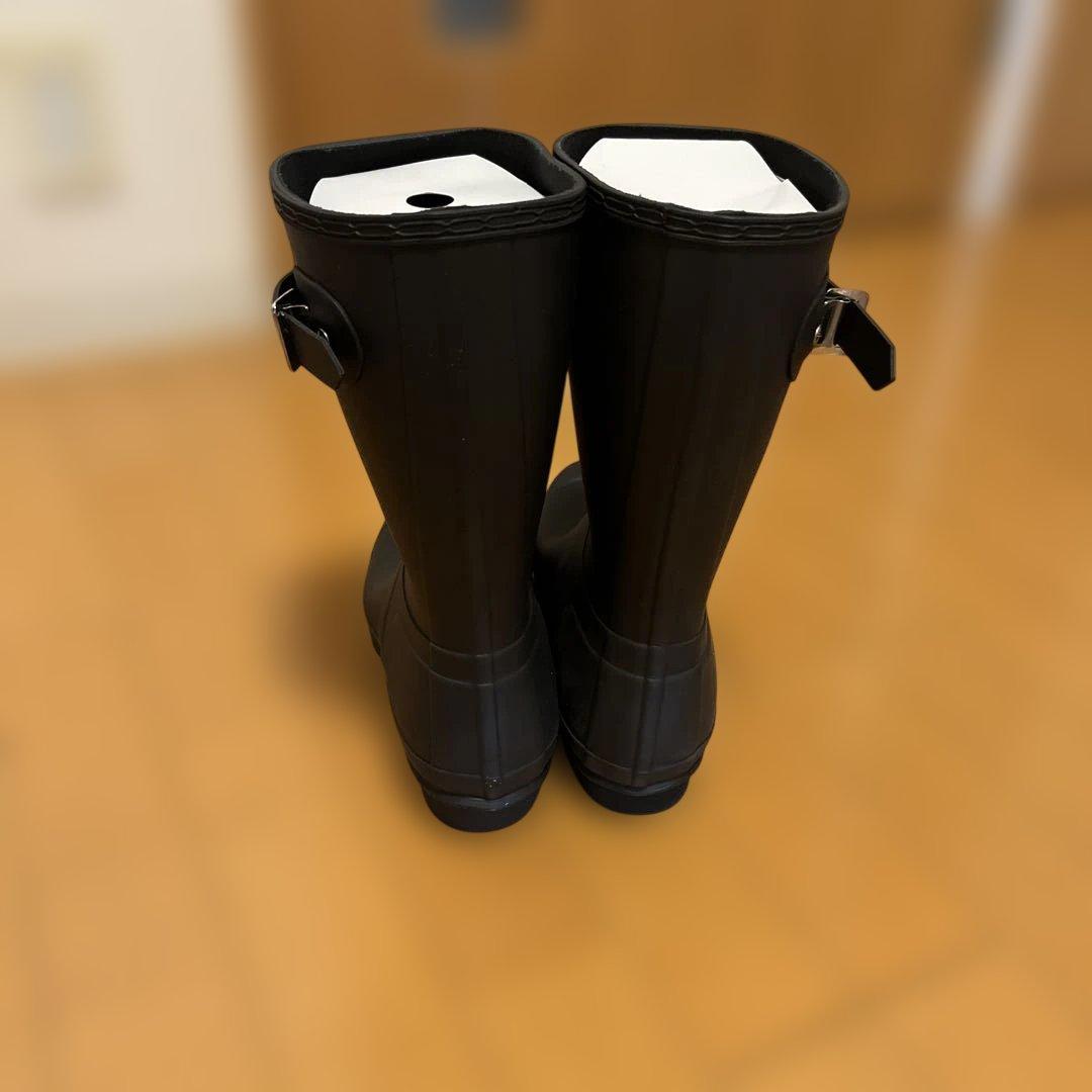 新品未使用 Hunter レインブーツ ブラック※値下げしました